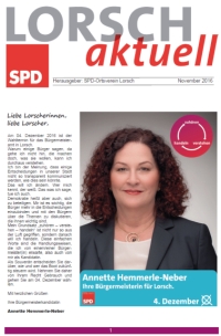 Lorsch aktuell November 2016